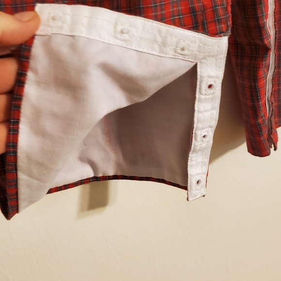 Smocked Christmas overalls- size 3 - Picture 5 of 6